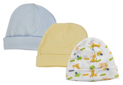 Baby Boy Infant Caps (Pack of 3)