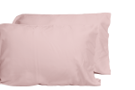 Luxurious Viscose from 100% Bamboo 5-Piece Sheet Set , Oeko-TEX Certified, Split King - Pale Rose