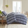 Striped Reversible Comforter Set