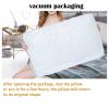 Luxury Queen Bed Pillow Hotel Sleep Hypoallergenic Cotton Fill Machine Washable