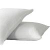 King Size Pillow Cases Set of 2, Soft White Pillow Cases Set of 2, Pillow Cases King, Premium Soft Linen Pillow Case with Envelope Enclosure 20"x36"