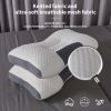 Antibacterial Knitted Neck Pillow Soft Adjustable Ergonomic Support