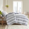 Striped Reversible Comforter Set