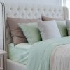 Luxurious Viscose from 100% Bamboo 4-Piece sheet Set , Oeko-TEX Certified, California King - Seaglass