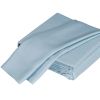 Luxurious Viscose from 100% Bamboo 2-Piece Pillowcase Set , Oeko-TEX Certified, King - Sky