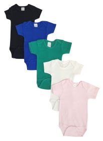 Baby Girl 5 Pc Onezies (Color: Black/Blue/Green/Pink, size: medium)