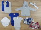 8 Pc Layette Baby Clothes Set