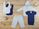 5 Pc Layette Baby Clothes Set