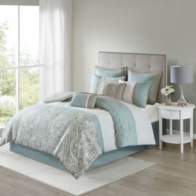 8 Piece Comforter Set (Color: as Pic)