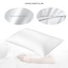 Luxury Bed Pillow Soft Goose Down Feather Pillow for Sleeping Home Hotel Use Queen Size