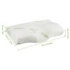 Bamboo Memory Foam Sleep Pillow Contoured Cervical Orthopedic Pillow Neck Support Breath Pillow