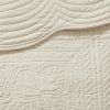 3 Piece Reversible Scalloped Edge Quilt Set