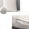 Christmas Pillow Covers, 4PCS Winter Holiday Decorations Xmas Rustic Throw Pillowcase