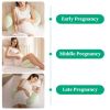 Pregnancy Pillows Adjustable Support Maternity Pillow Soft Side Sleeper Pregnancy Pillows Wedge Pillow with Detachable Pillow Cover