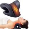 Neck and Shoulder Relaxer, Cervical Traction Device for TMJ Pain Relief and Cervical Spine Alignment, Chiropractic Pillow Neck Stretcher