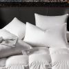 Luxury Bed Pillow Soft Goose Down Feather Pillow for Sleeping Home Hotel Use Queen Size