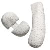 Pregnancy Pillows Adjustable Support Maternity Pillow Soft Side Sleeper Pregnancy Pillows Wedge Pillow with Detachable Pillow Cover